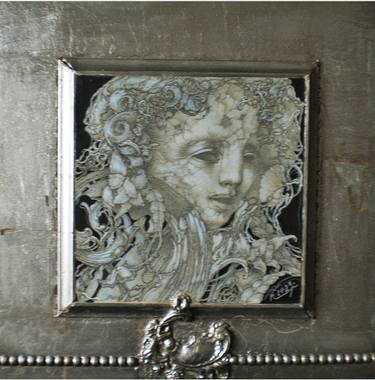 Original Baroque Classical Mythology Drawings by Kateryna Yerokhina