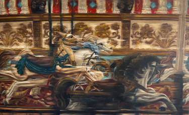 Original Realism Horse Painting by Dilara Niriella