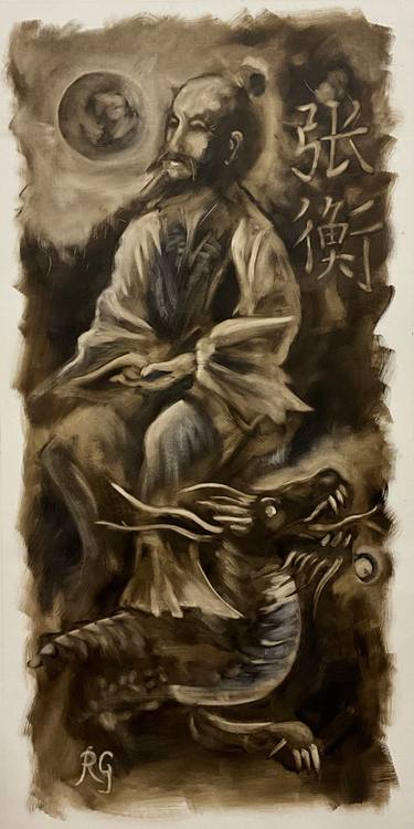 Original Contemporary Science/Technology Painting by Gabor Richter
