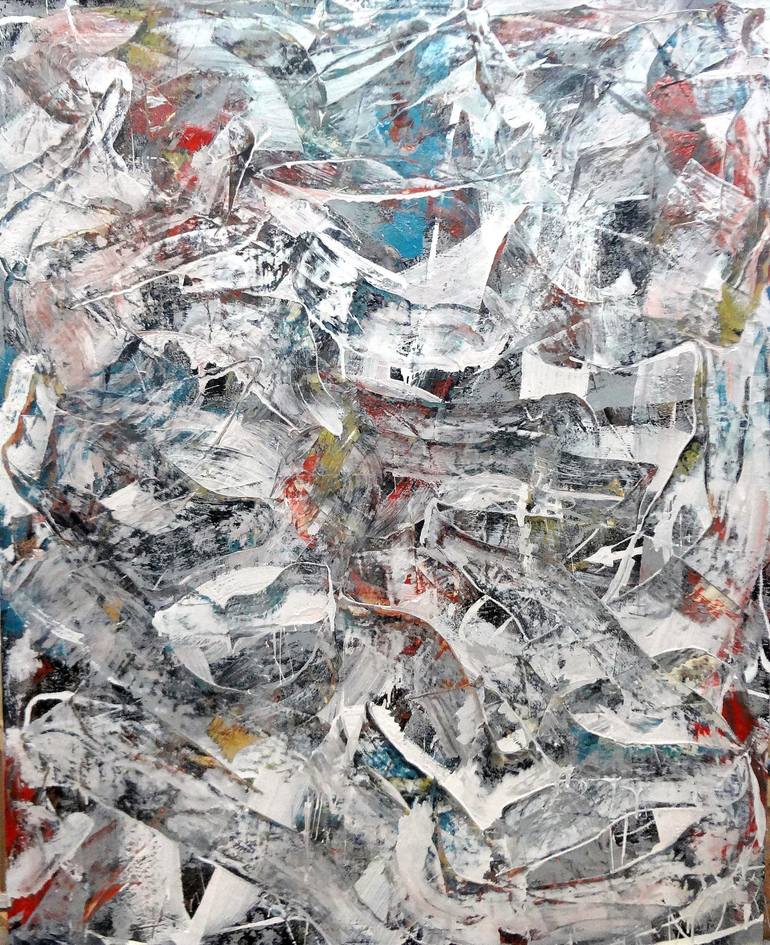 Original Abstract Expressionism Abstract Paintings by Matthew Dibble