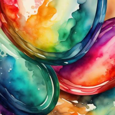 Original Fine Art Abstract Printmaking by Tatiana Malinovscaia