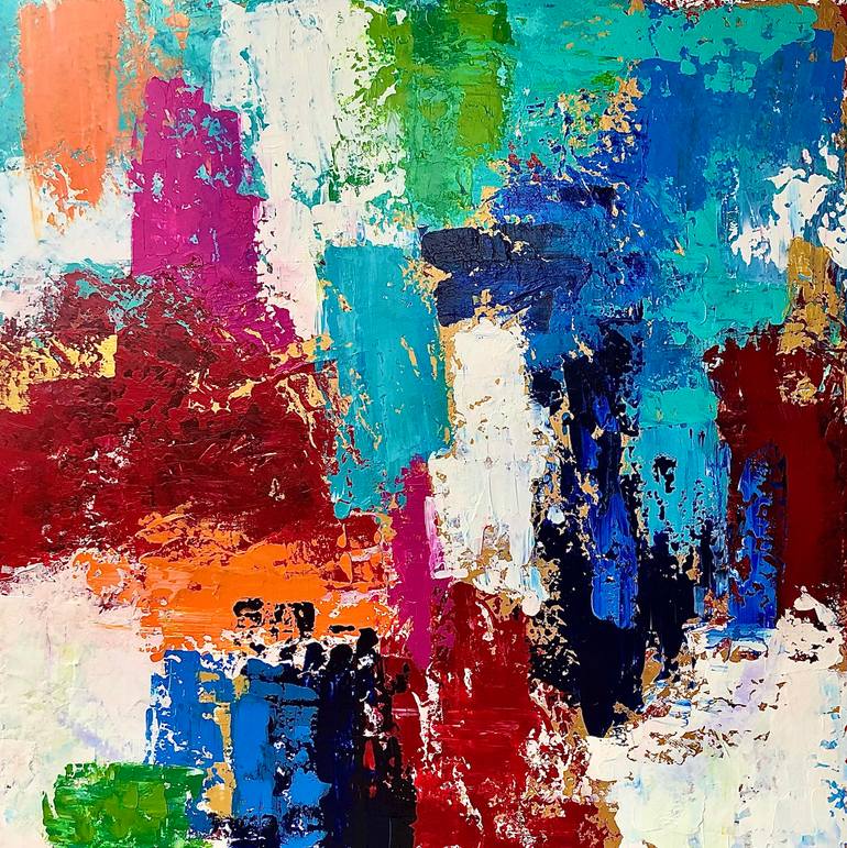 Original Abstract Expressionism Abstract Paintings by Jodie Beck