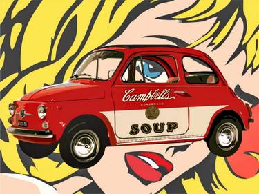 Original Pop Art Pop Culture/Celebrity Digital by Tony Leone