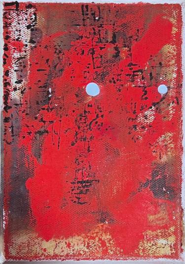 Original Contemporary Abstract Mixed Media by Nrunser Fine Art