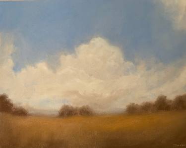 Original Impressionism Landscape Drawings by Jessica Davidson
