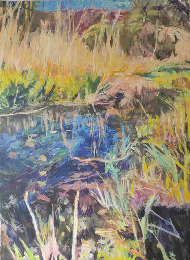 Original Realism Landscape Paintings by Polona Petek