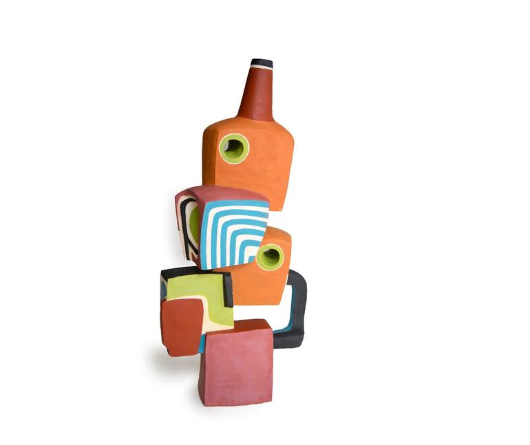 Original Abstract Interiors Sculpture by Simone Cassini