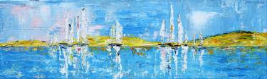 Original Abstract Water Drawing by Iuliia Bereznikova