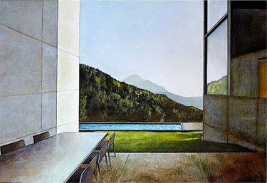 Original Conceptual Architecture Paintings by Mea N Ambrozo