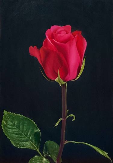 Original Realism Floral Paintings by Alla Kallass