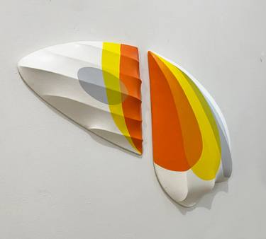 Original Minimalism Geometric Sculpture by George Goodridge