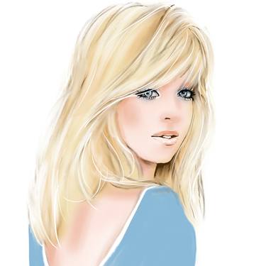 Original Contemporary Pop Culture/Celebrity Printmaking by Svetlana Pelin