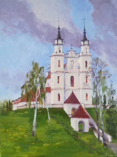Original Fine Art Architecture Paintings by Sofija Maliukova