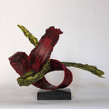 Original Abstract Sculpture by Masao Morimoto