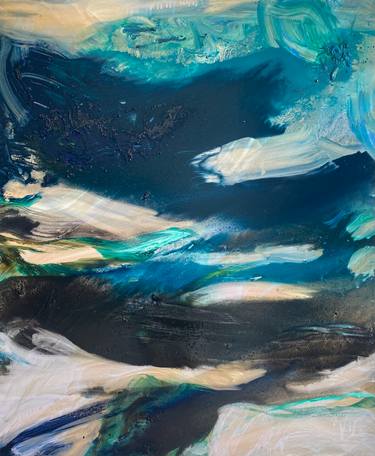 Original Abstract Painting by Sherezade Morales