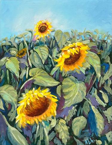 Original Fine Art Landscape Paintings by Abhi Ganju