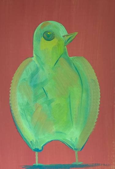 Original Expressionism Animal Painting by Daniel Arce