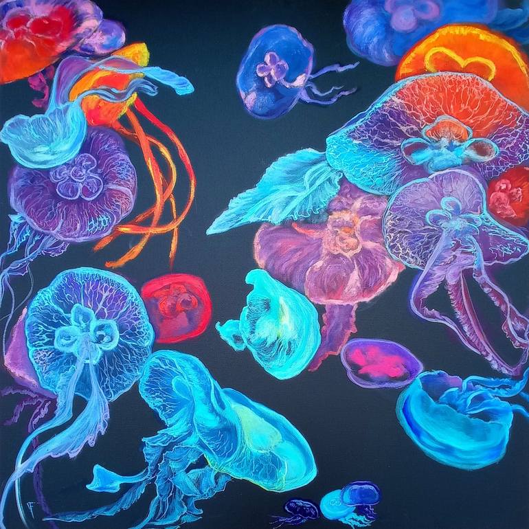 Print of Abstract Animal Paintings by Viktoriya Filipchenko