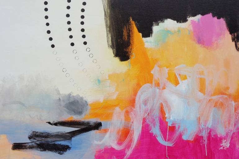 Print of Abstract Expressionism Abstract Paintings by Misako Chida