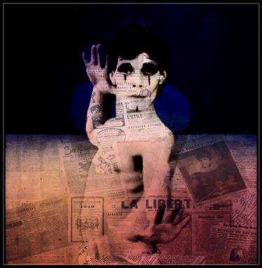Original Contemporary Classical Mythology Mixed Media by Roy Lindquist