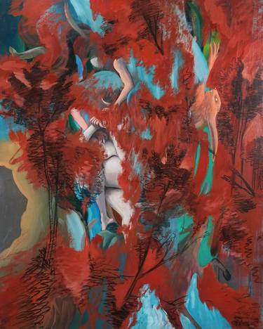 Original Expressionism Rural life Painting by Seth Ellison