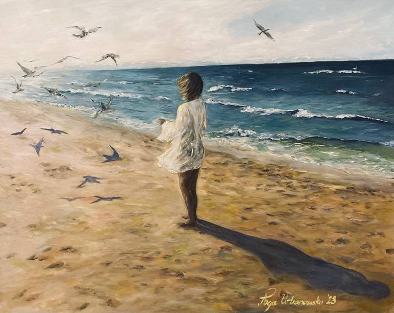 Original Impressionism Nature Paintings by Aga Urbanowska
