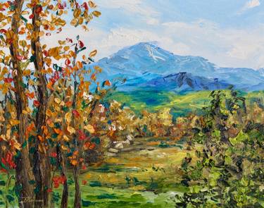 Original Impressionism Landscape Painting by Liza Illichmann