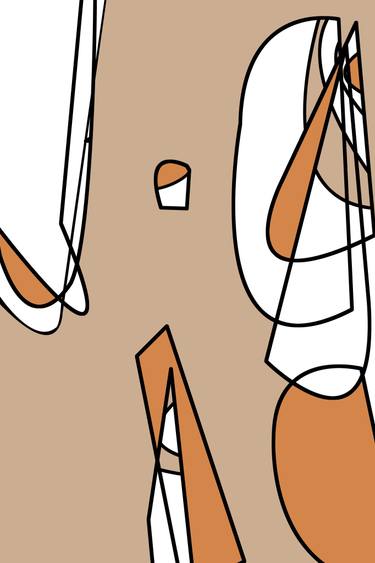 Original Abstract Interiors Digital by Mandeep Pannu