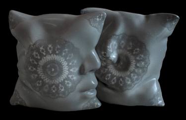 Original Realism Nude Sculpture by Magdalena Poplawska