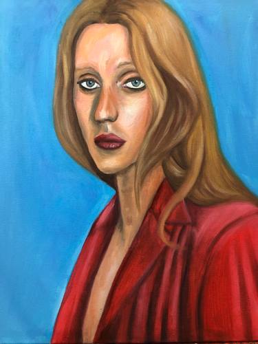 Original Portraiture Portrait Painting by Helena Cardow