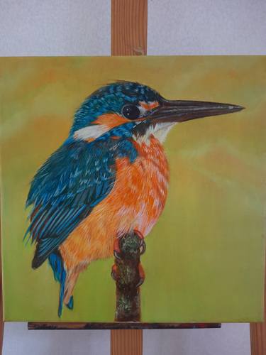 Original Art Deco Animal Painting by Sanduni Beddage