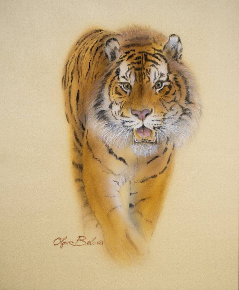 Print of Art Deco Animal Paintings by Olga Belova