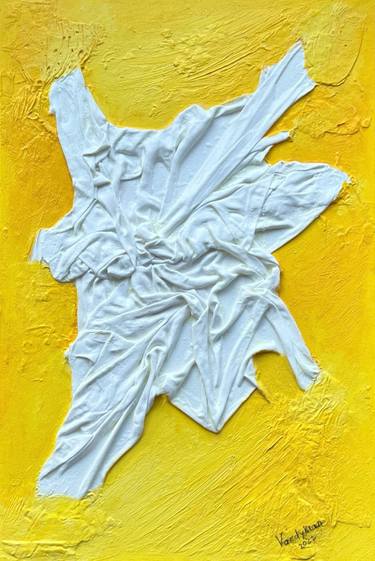 Original Abstract Expressionism Abstract Painting by Gurgen Vardykian