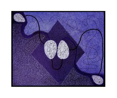 Original Abstract Expressionism Patterns Drawings by Emmanuel Maxwell Chinoye