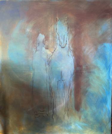 Original Symbolism Abstract Painting by Gloria Dean