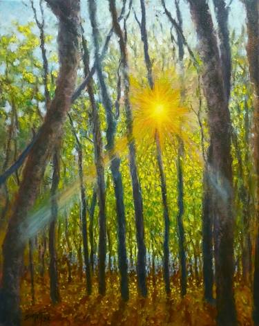 Original Impressionism Light Paintings by Keith Burnett