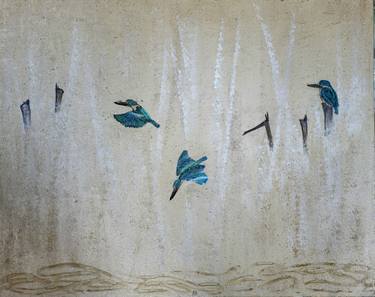 Original Contemporary Nature Painting by Monica Gersbach-Forrer
