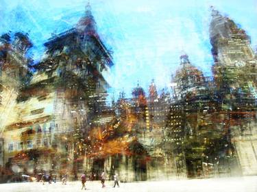 Original Conceptual Architecture Collage by Brut Carniollus