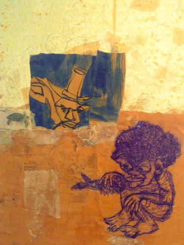 Original Expressionism World Culture Painting by Mito Elias