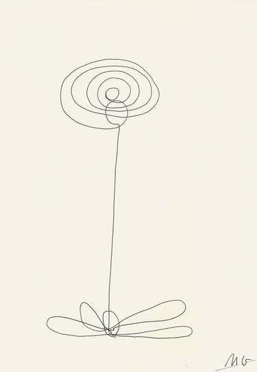 Original Minimalism Nature Drawings by Mykael Gray