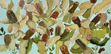 Original Contemporary Botanic Painting by Wendy Peters