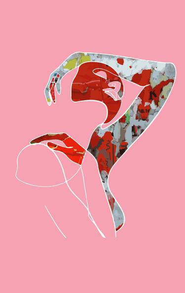 Print of Abstract Fashion Digital by Gustavo Cheneaux