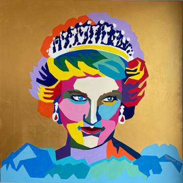Original Portraiture Celebrity Painting by Azzurra Lo Bello
