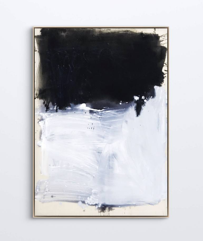 Original Abstract Expressionism Abstract Paintings by Manuela Karin Knaut