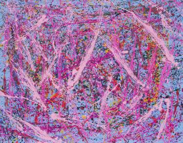 Original Contemporary Abstract Painting by Petra Art