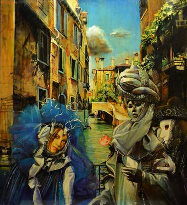 Original Realism World Culture Paintings by Marco Ortolan