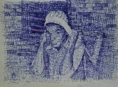 Original Figurative Rural life Drawings by Marco Ortolan
