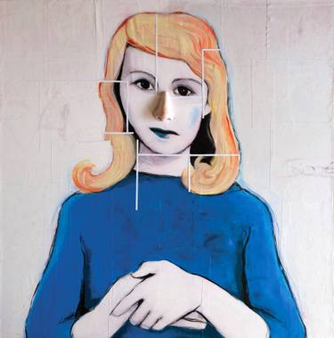 Original Conceptual Portrait Paintings by Giorgio Valentini