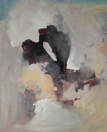 Original Abstract Expressionism Abstract Paintings by Abla Watchey