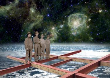 Original Futurism Outer Space Digital by Pedro Ruao